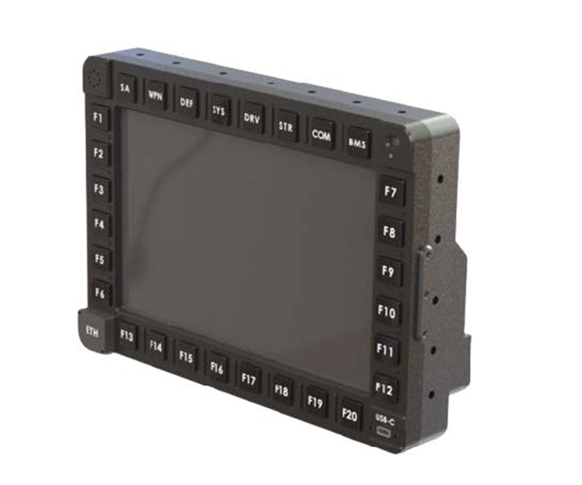 ASKERİ LCD ARKA AYDINLATMALI TUŞ TAKIMLI EKRAN